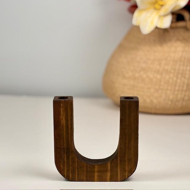 Double U-Shape Candle Holder