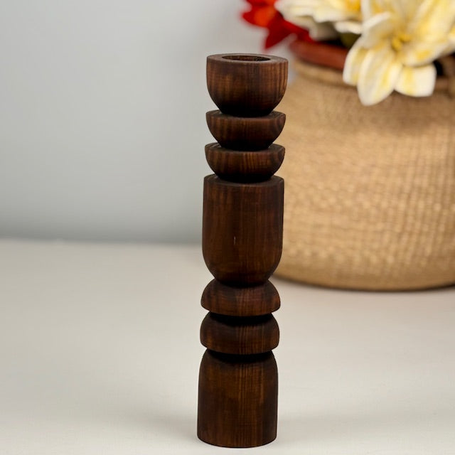 Wooden Tea Light Candle Holders