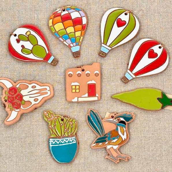 New Mexican Ceramic Ornaments