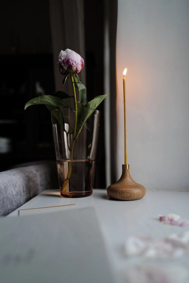 OVO Things- Oak Candle Holder