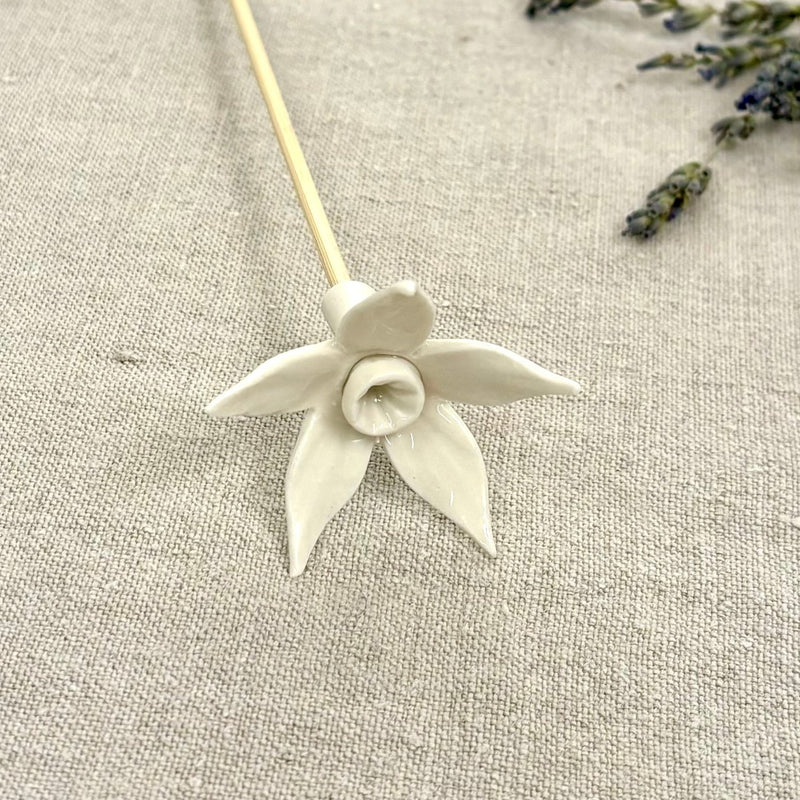 Purely Porcelain Bamboo Diffuser Stick- Daffodil