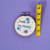 Small Embroidery Hoop Art