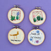 Small Embroidery Hoop Art