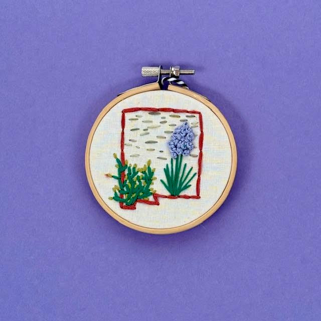 Small Embroidery Hoop Art