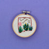 Small Embroidery Hoop Art