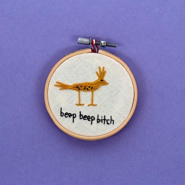 Small Embroidery Hoop Art