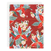 Red Poinsettia - Holiday Card