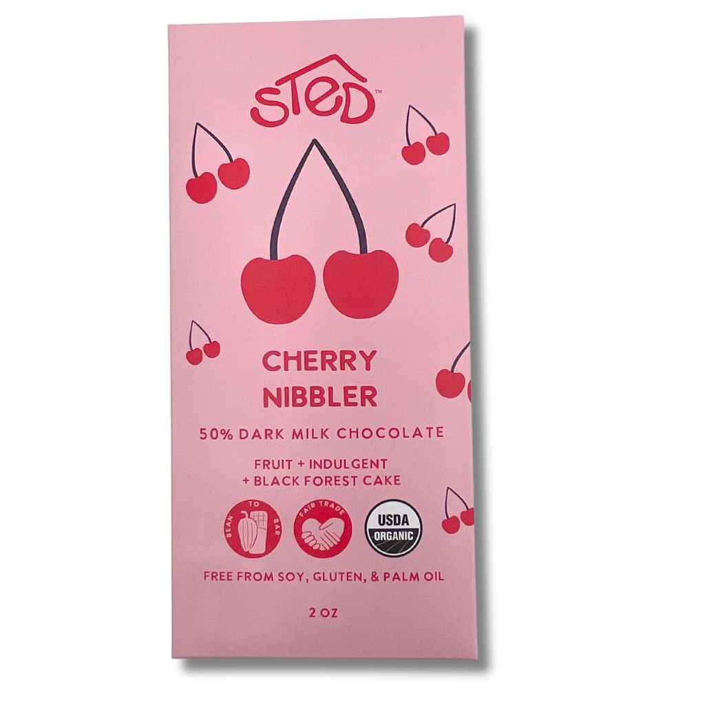 Cherry Nibbler Chocolate Bar