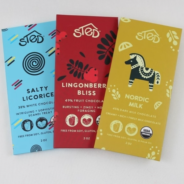 Nordic Collection- 3 Pack Mini Chocolates