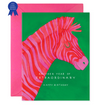 E. Frances Extraordinary Zebra Birthday Card