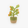 Felt So Good Orange Bloom Felt Plant