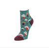 Merry Mushroom Ankle Socks Fir