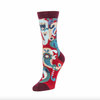 Paisley A-Go-Go Crew Socks