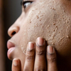 SallyAnder Emerald Clay Mask & Scrub being used