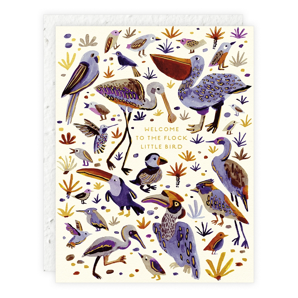 Little Bird - Baby Card