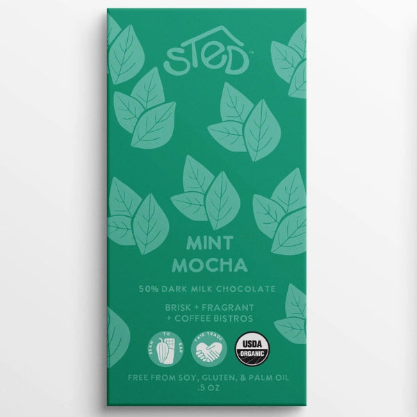Sted Foods- Mint Mocha, front