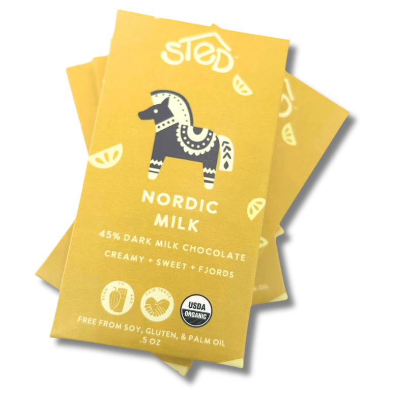 Sted Foods- Nordic Milk, front