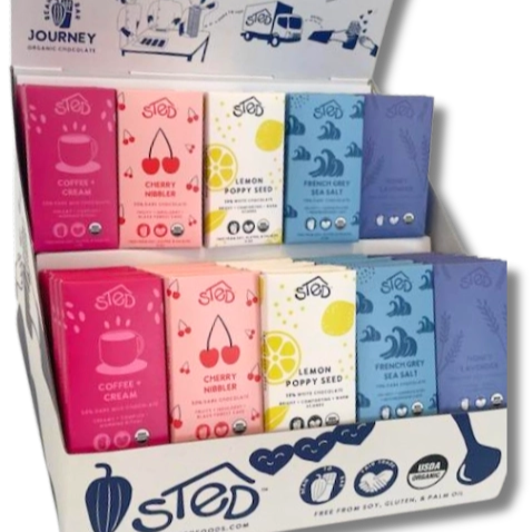 Sted Foods- Mini Spring Chocolate Bars
