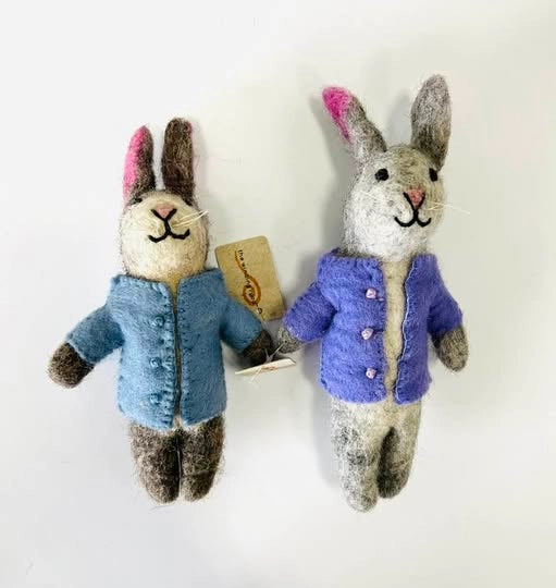 Felt Bunny Dolls
