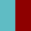Teal/Red