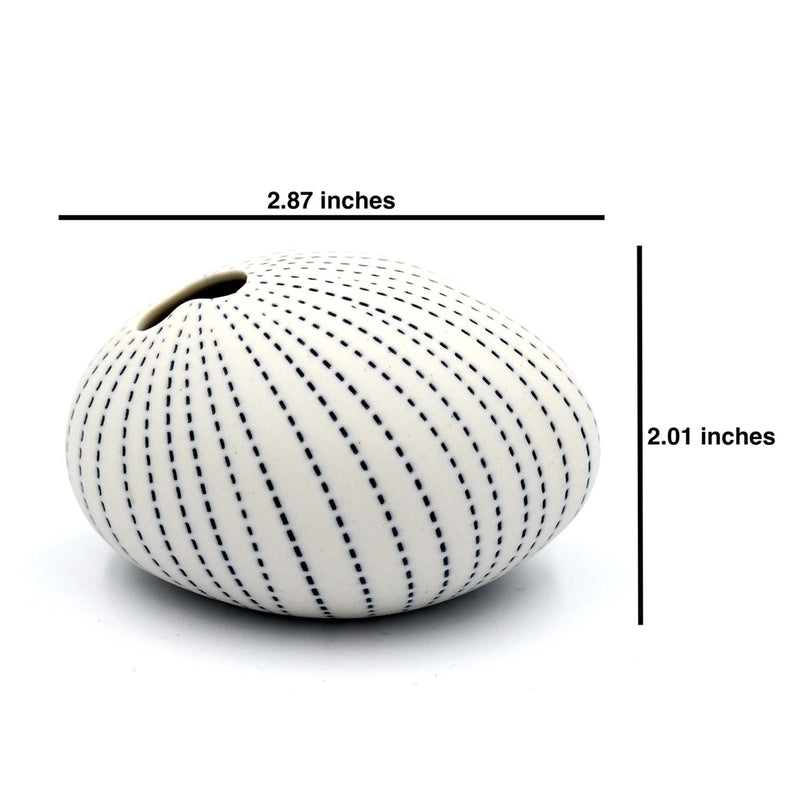 PEBBLE Mini Porcelain Bud Vase