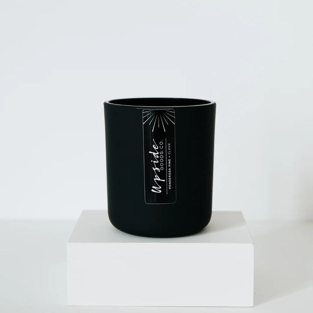 Ponderosa Pine + Clove Glass Candle