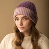 WUAMAN - Reversible Baby Alpaca Beanie - Cable Knit