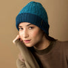 WUAMAN - Reversible Baby Alpaca Beanie - Cable Knit