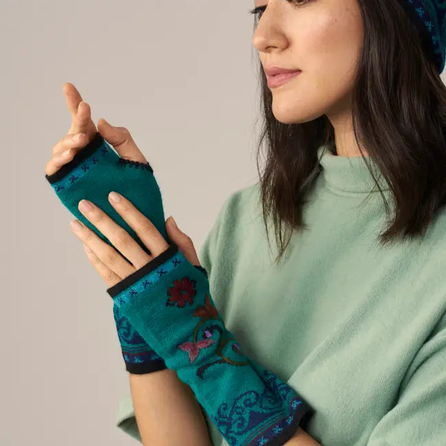 WUAMAN - Alpaca - Wrist Warmers