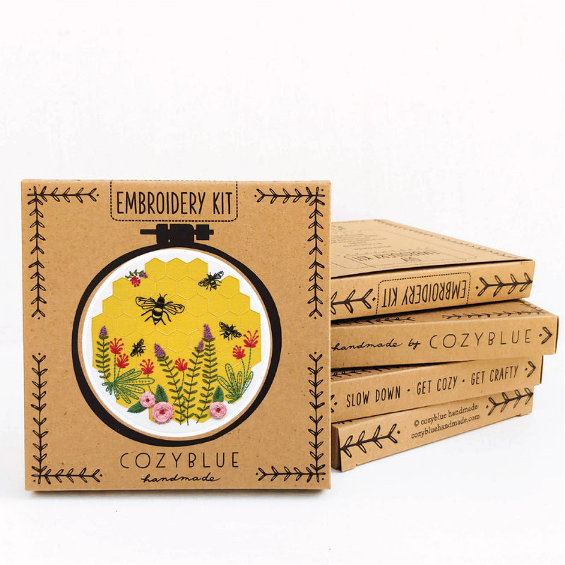 Embroidery Kit- Bee Lovely