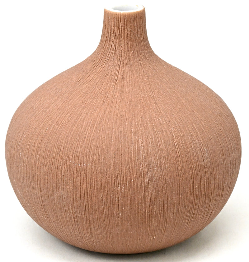 CONGO Medium Porcelain Bud Vase Tierra