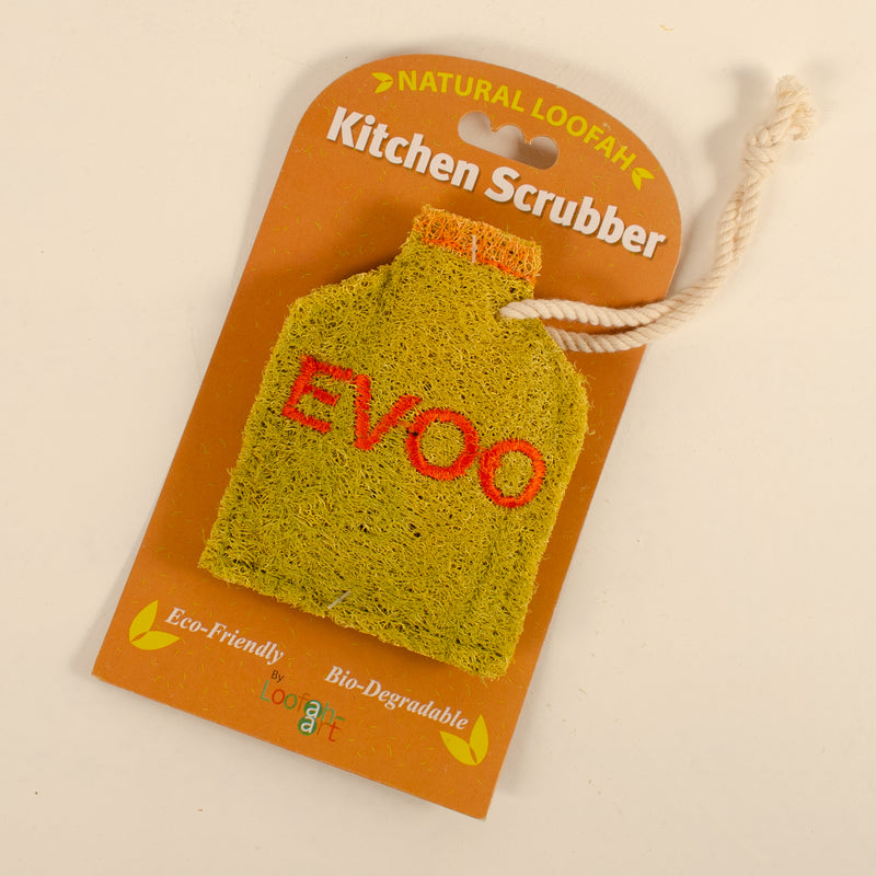 Natural Loofah: Kitchen Scrubbers Evoo