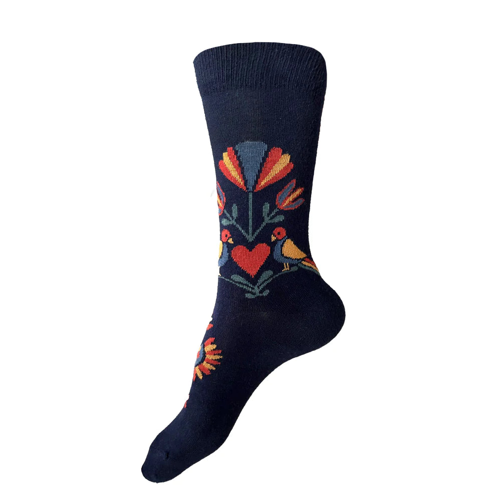 This Night Fraktur Socks S/M