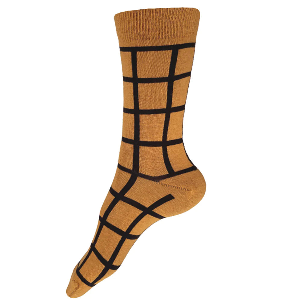 This Night Grid Socks M/L