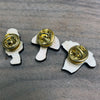 Wooden Mushroom Pins - Set of 3