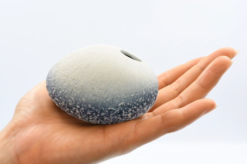 PEBBLE  Speckled Mini Porcelain Bud Vase