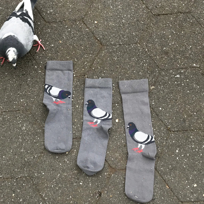 This Night New York Pigeons Socks