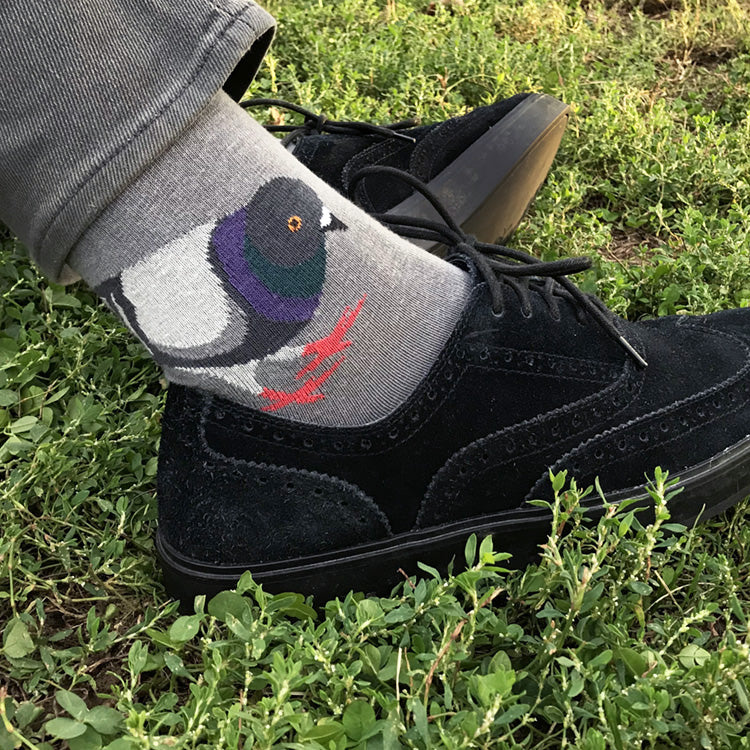 This Night New York Pigeons Socks