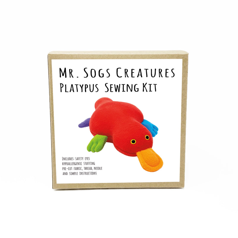 Mr. Sogs Platypus DIY Sewing Kits