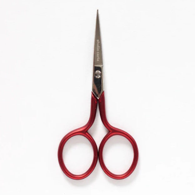 Italian Scarlet Red Scissors