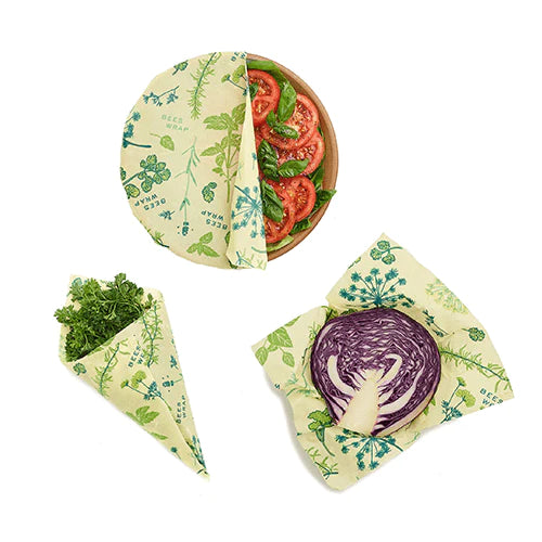 Bee's Wrap: Assorted Vegan 3 Packs