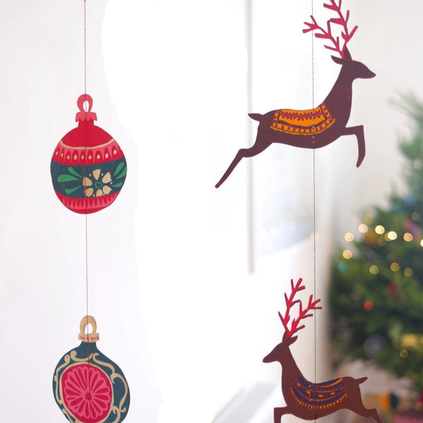 Holiday Paper Garland