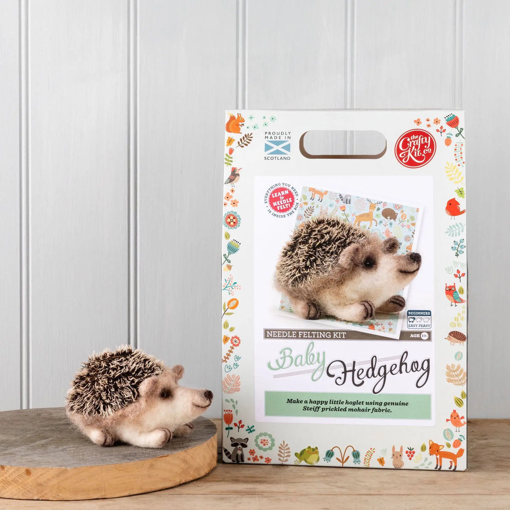 The Crafty Kit Company HEDGEHOG kit.