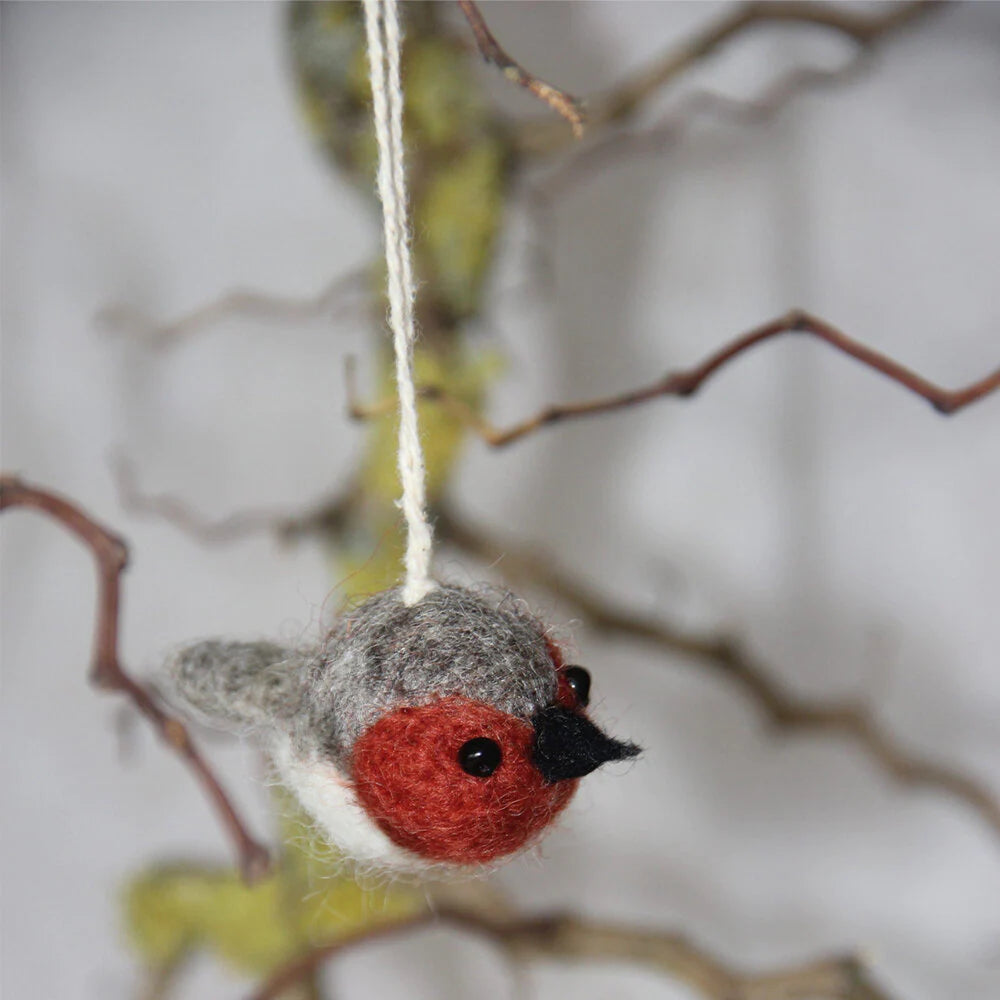 Mini Bird Felt Ornaments