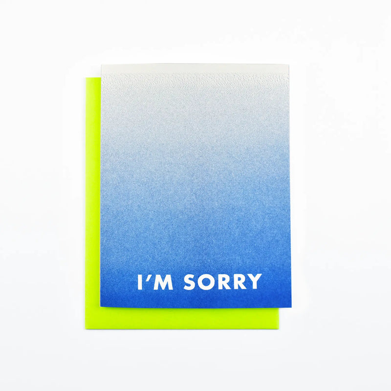 I'm Sorry Card from Next Chapter Studio.