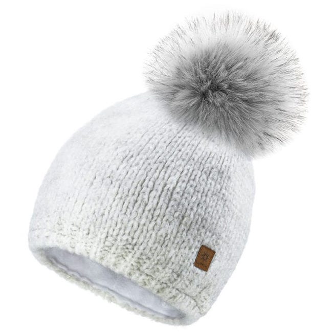 Woolk Wool Winter Hats: White.