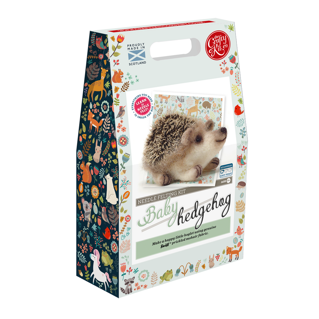 The Crafty Kit Company HEDGEHOG kit.