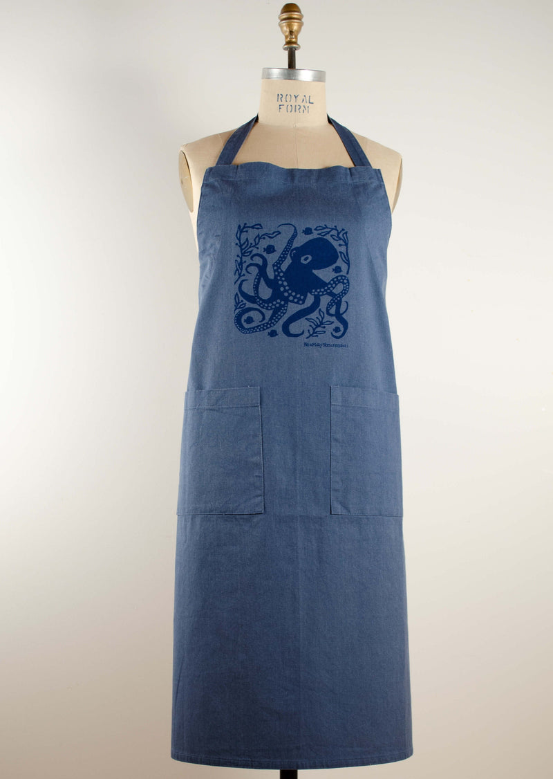 Kei & Molly Octopus Apron Front