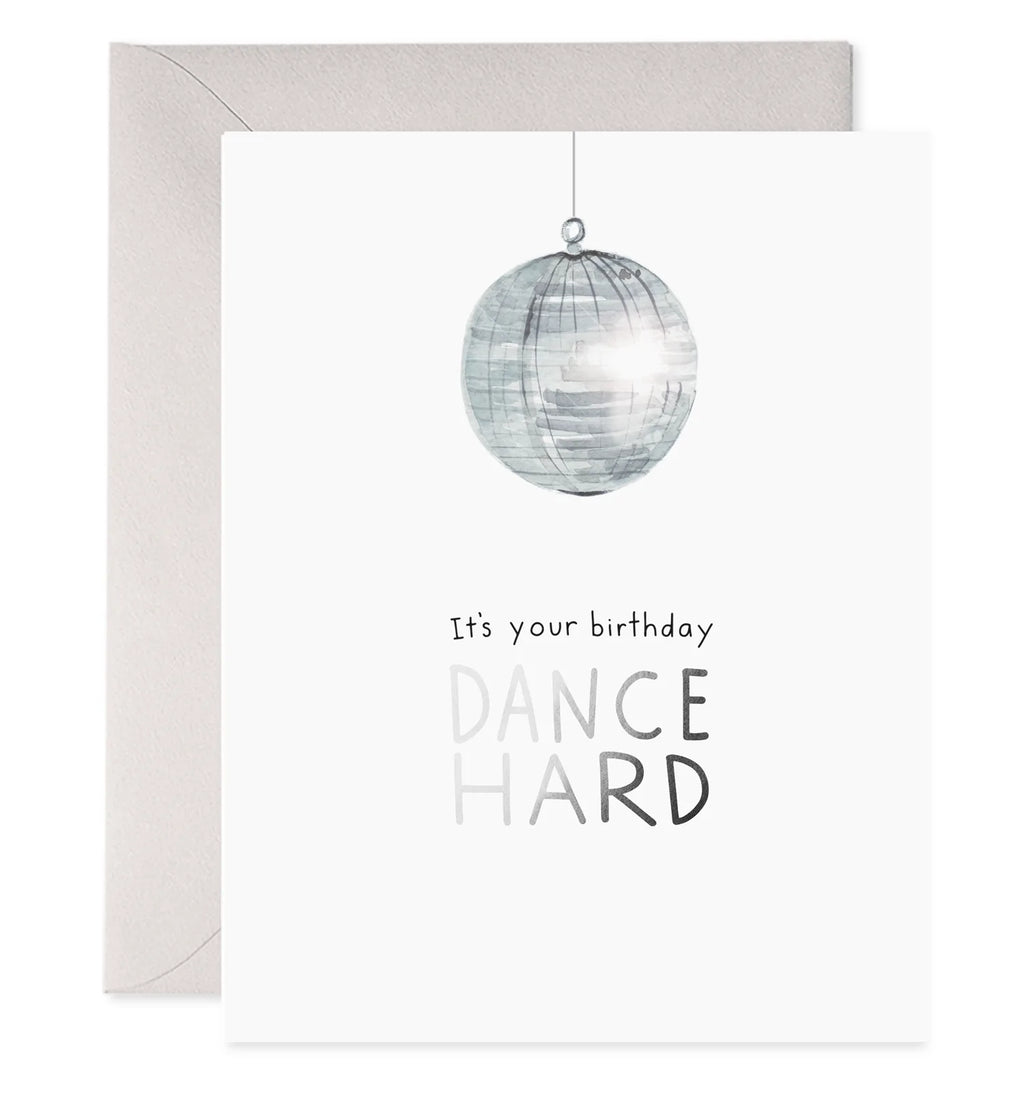 E. Frances Paper Disco Ball Birthday Card.