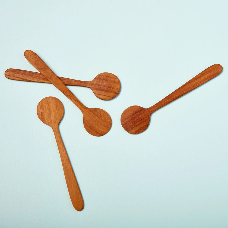 Wooden Round Spoon